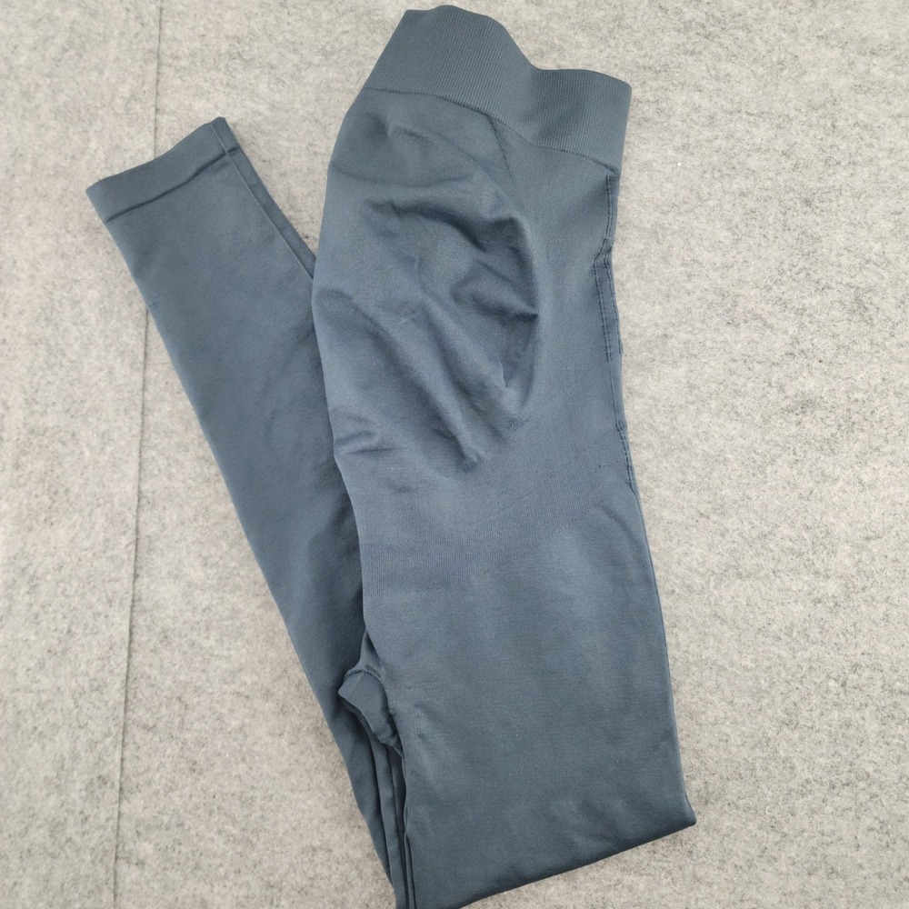 Blanqi Everyday Seamless Maternity Support Leggings Dark Gray Womens Size Medium